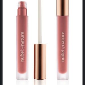 Brand new Nude by nature satin liquid lipstick in Sand